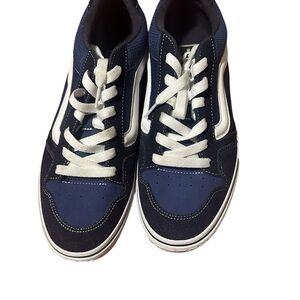 Men's Blue and White Sneakers